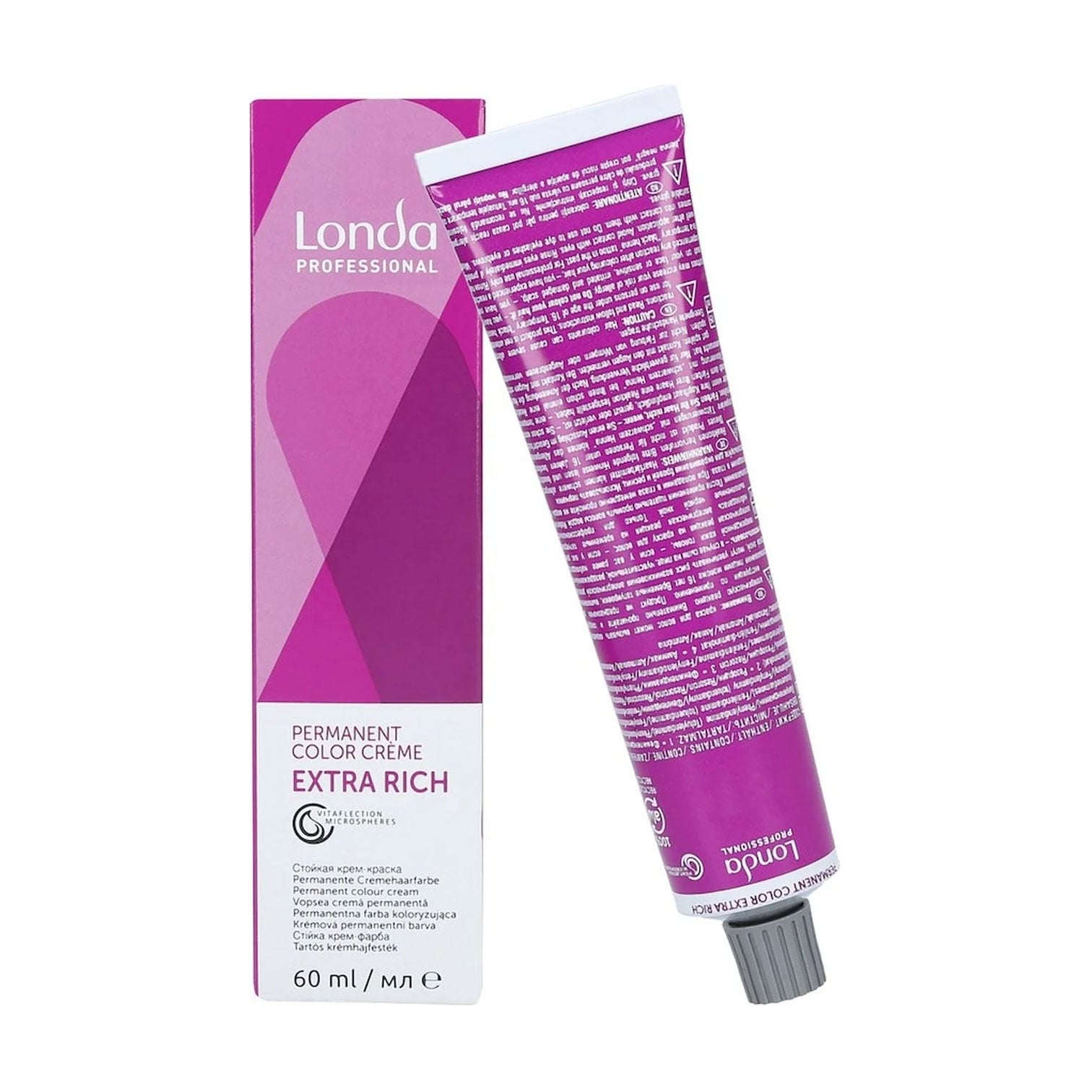Уцінка! Стійка крем-фарба для волосся Londa Professional Londacolor Extra Rich Creme 6/3 Темний блонд золотистий, 60 мл